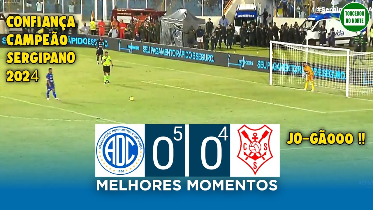 Confiança x Sergipe | Grande Final | Volta | Confiança Campeão Sergipano 2024 | Melhores Momentos