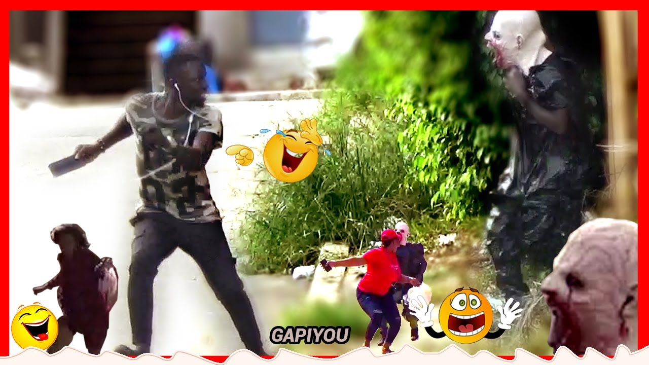 MASK PRANK - BEWARE, THE STAMPEDE IN THE CITY - THE MASK IN ACTION - INCREDIBLE MOMENTS