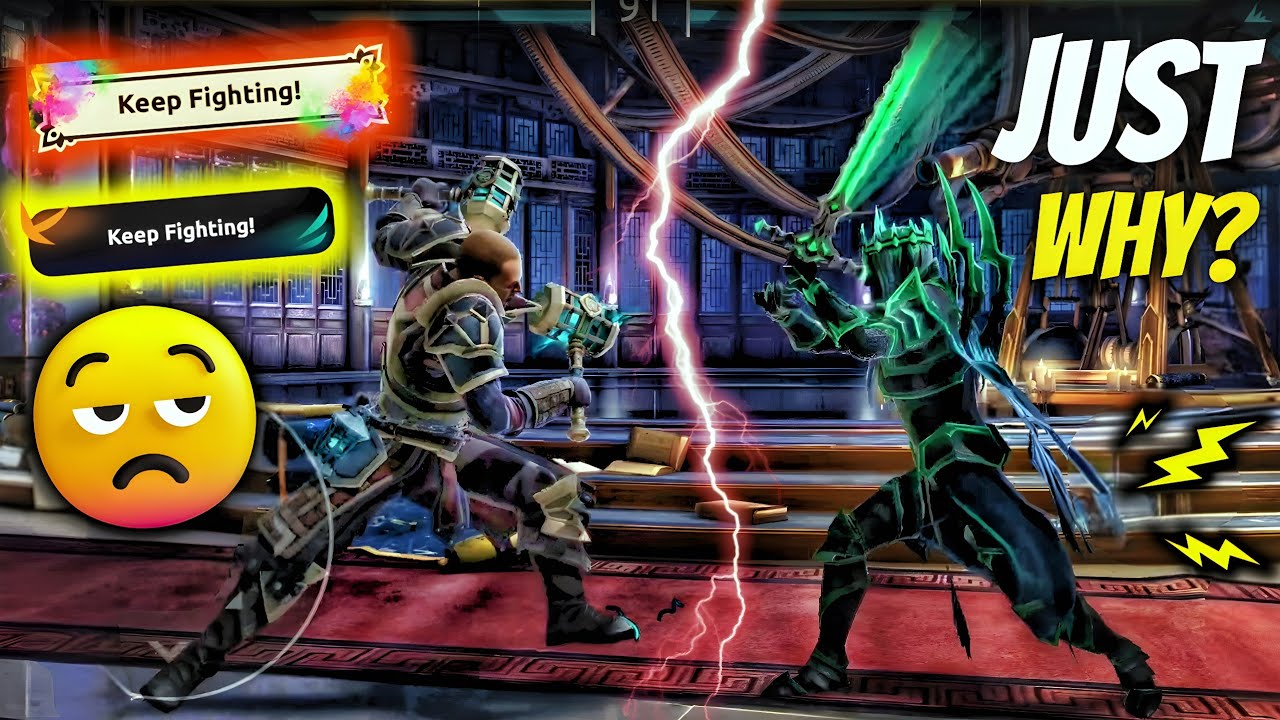 The Never Ending Cycle of Keep Fighting! 😂 *JUST WHY?!* | Shadow Fight 4: Arena