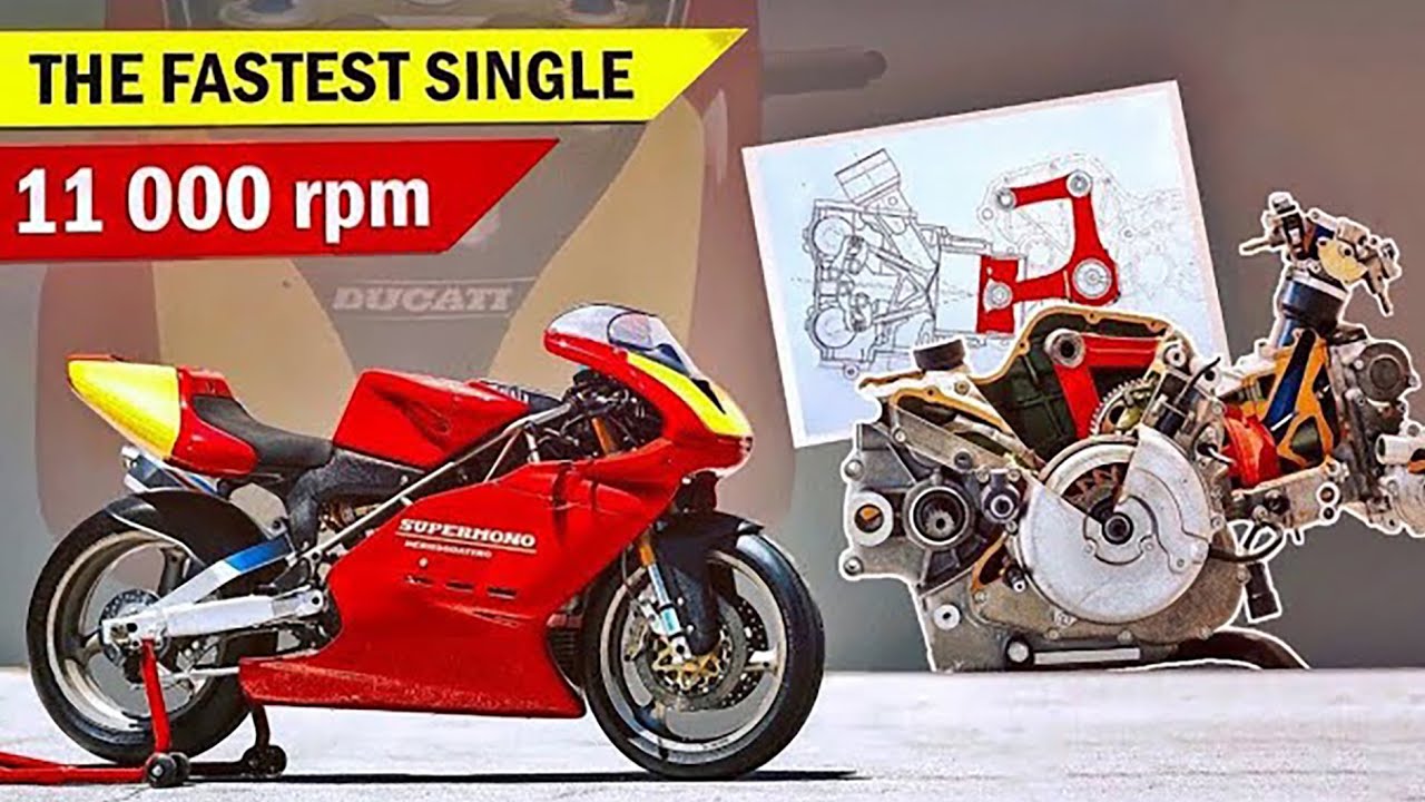 How Ducati Made A 1-Cylinder Bike Truly Fast? The ENGINE TRICK by Massimo Bordi!