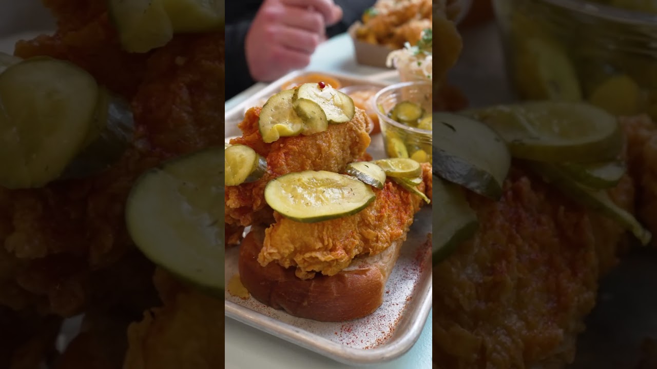 Wer kann richtig scharf essen?🥵 #goldies #berlinfood  #friedchicken