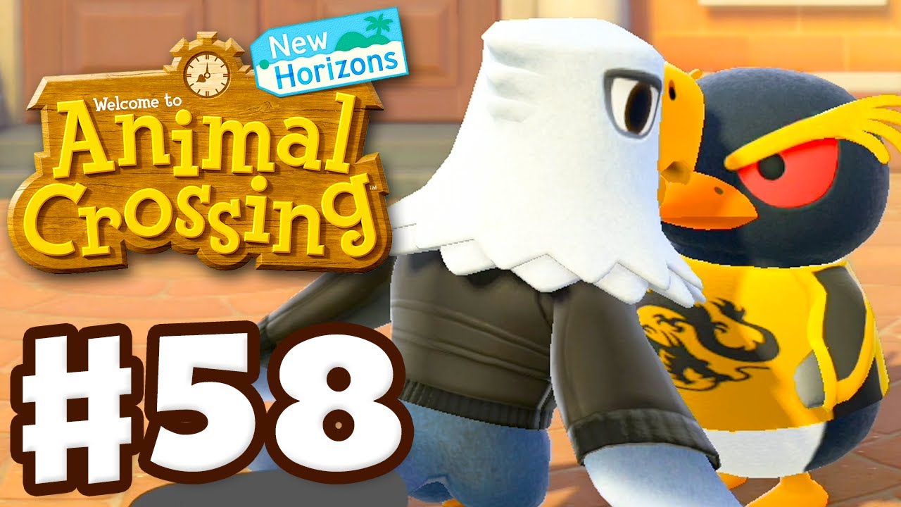 Apollo and Hopper Fight! - Animal Crossing: New Horizons - Gameplay Part 58