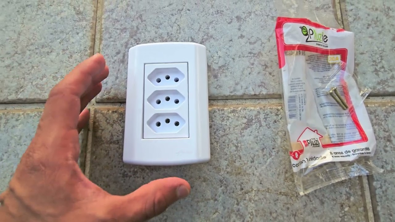 TUDO SOBRE: Tomada Monobloco Tripla 20 Amperes da Marca PLUZIE - Agro Engenharia Social 👷🏽‍♂️