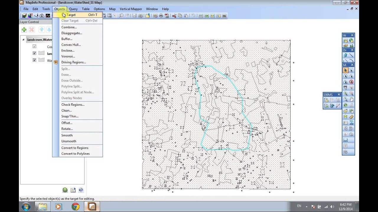 MapInfo C # 01 Erase Outside
