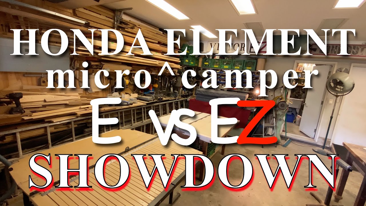 Victor E vs Victor EZ  Showdown #hondaelement #selfbuildcamper #microcamper