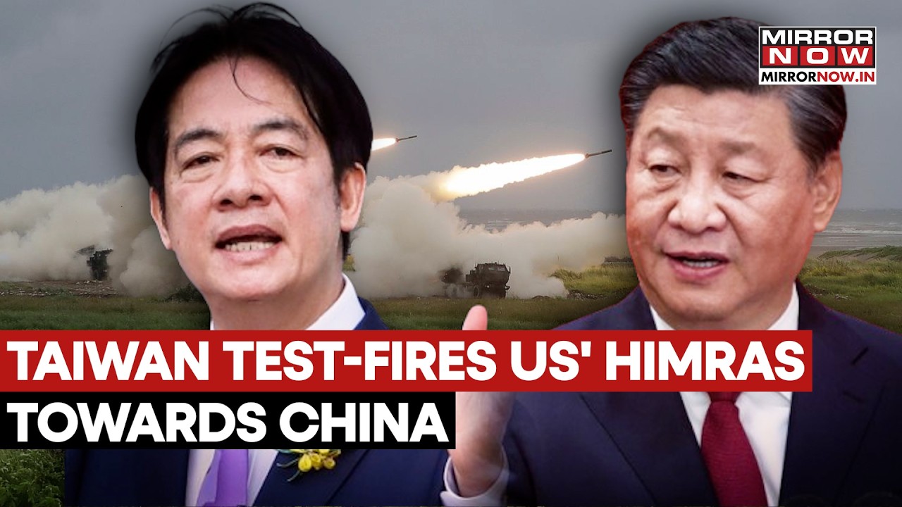 Taiwan Conducts HIMARS Live-Fire Exercise Delivered By US In Taiwan Strait Amid China Tensions