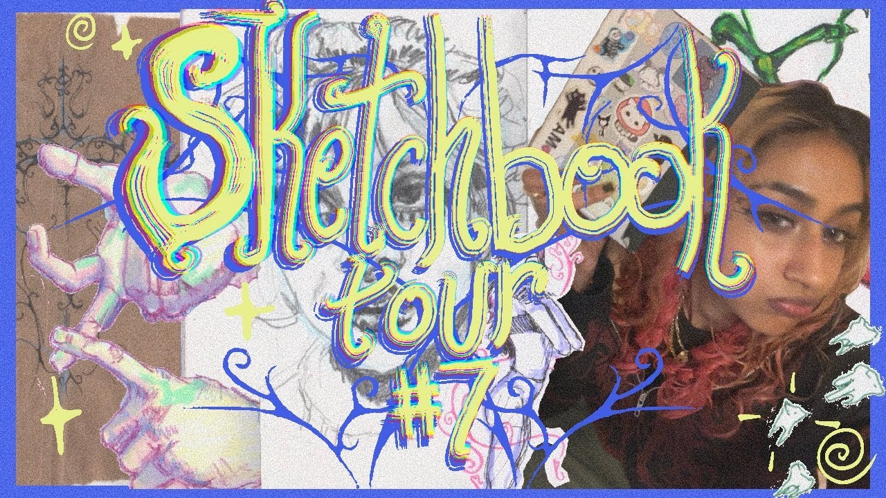 𖦹˚✧First sketchbook tour of 2026 | with lots of yapping ✧˚𖦹