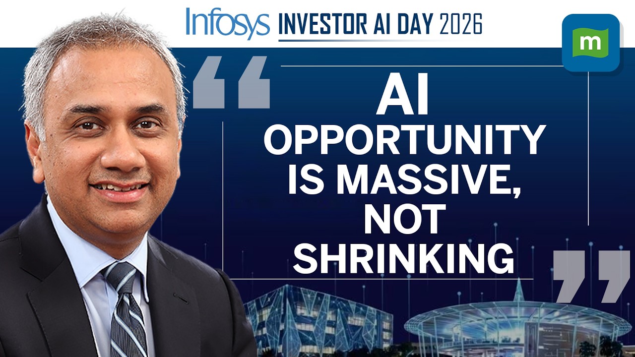 Infosys CEO Salil Parekh at Investor AI Day 2026 | Massive AI Growth Opportunity Ahead