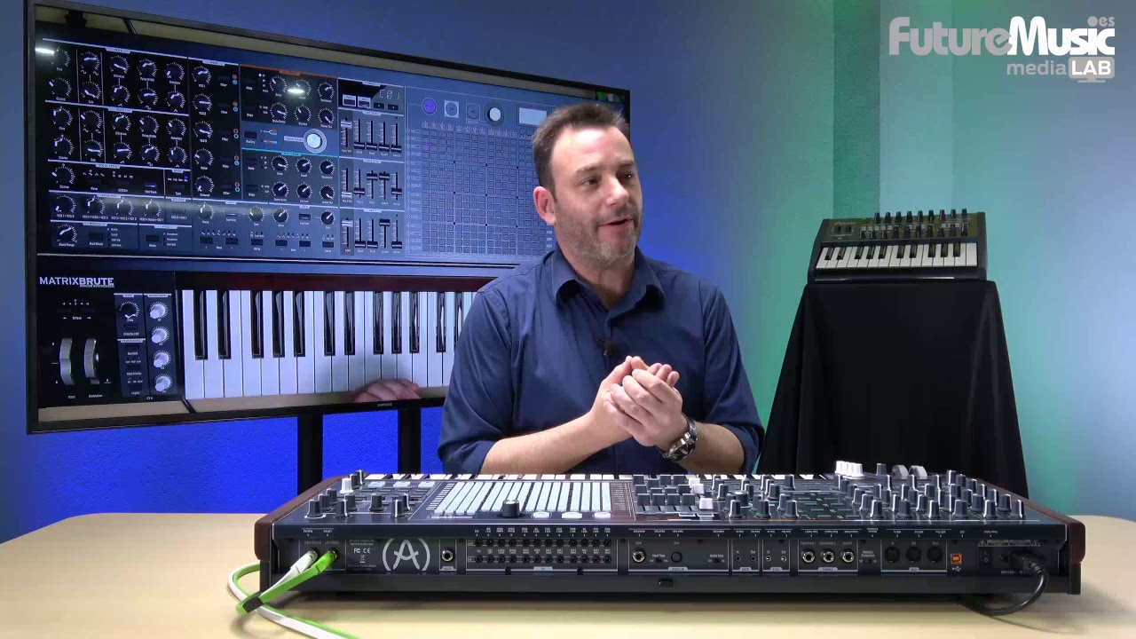 Síntesis avanzada con Arturia Matrixbrute: streaming en directo desde FutureMusic media[LAB] Madrid