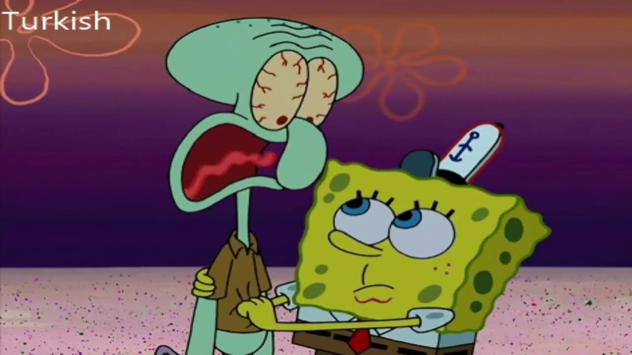 Squidward's Screaming (first time) - Multilanguage in 33 languages