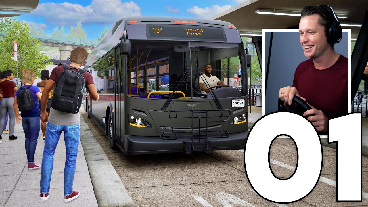 Bus Bound - Part 1 - The Beginning (City Bus Driving Simulator)