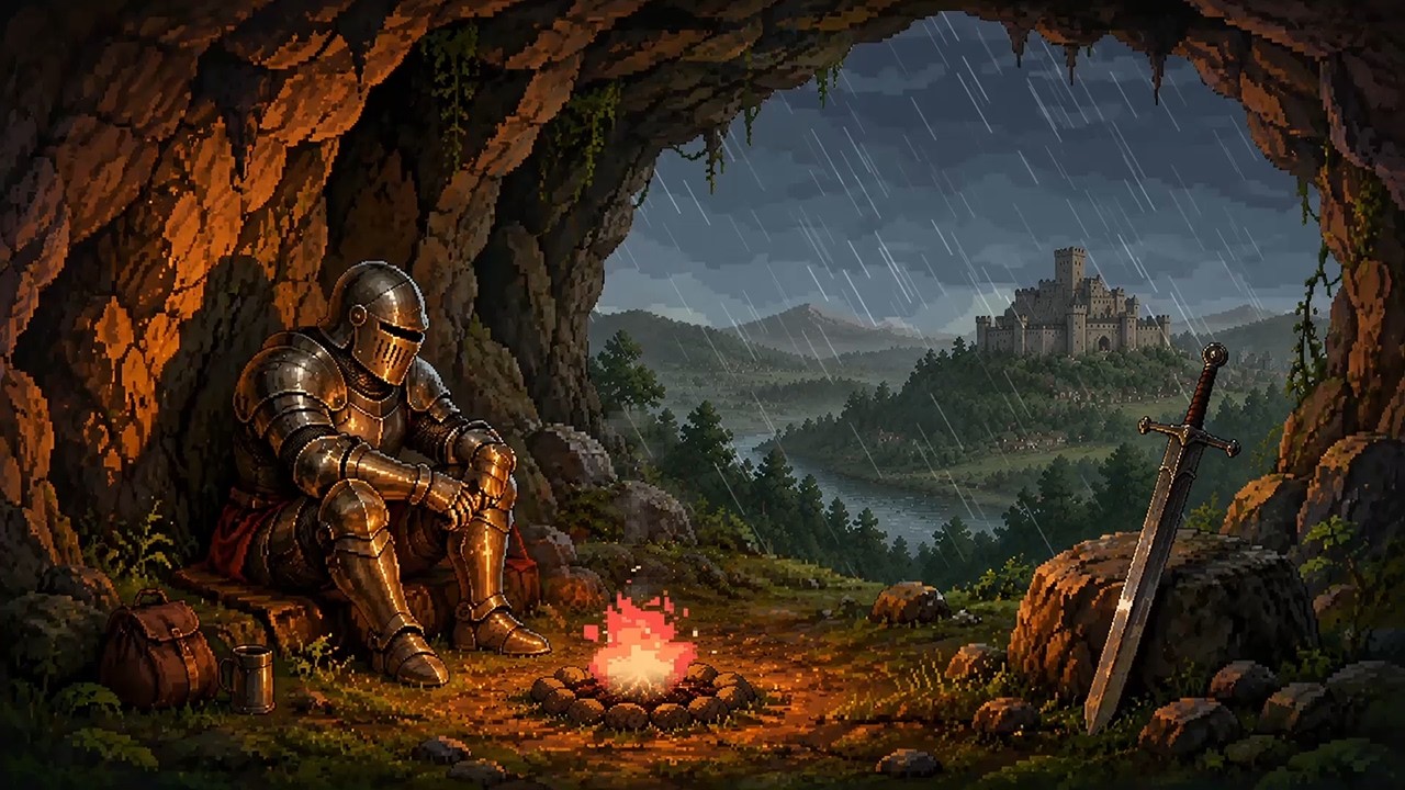 Rest... the rain will pass