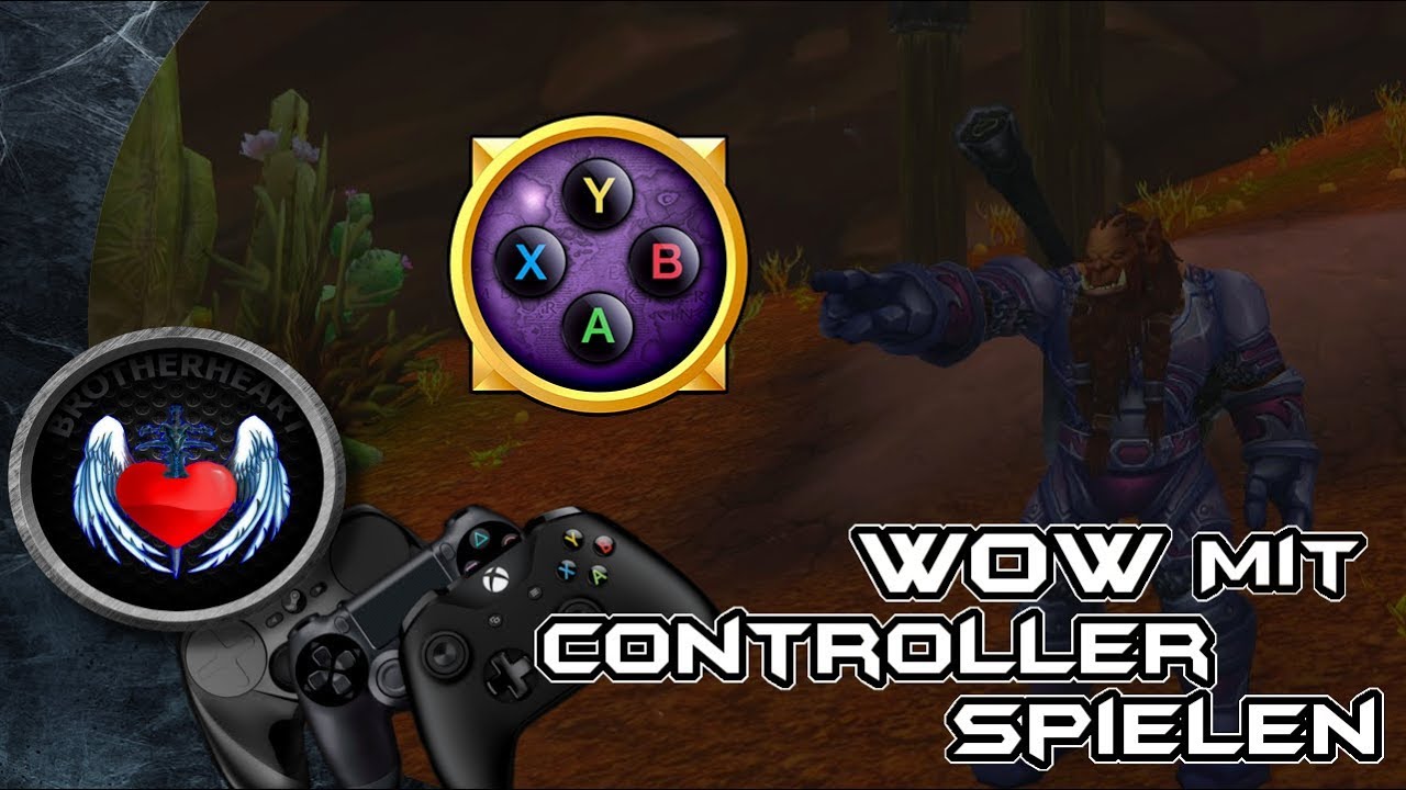 WoW mit Gamepad spielen / ConsolePort leicht erkl&auml;rt / Deutsch Guide