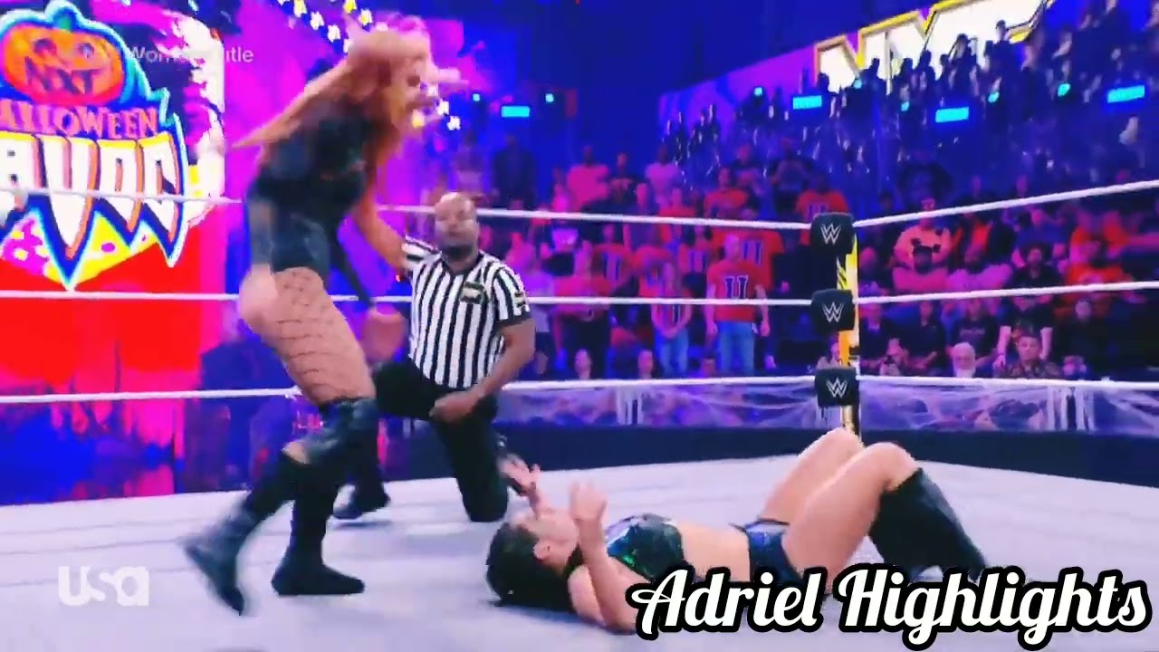 Becky Lynch vs Lyra Valkyria | NXT Halloween Havoc 24th October 2023 | Highlights HD