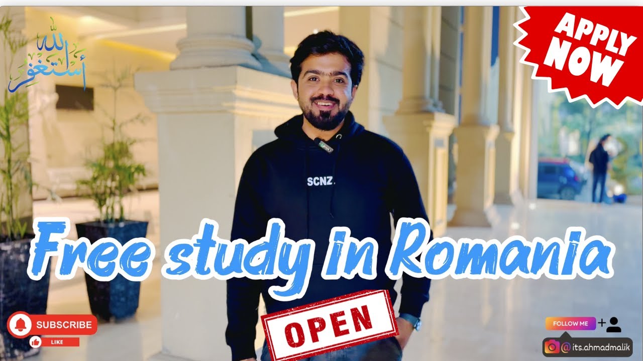 Study in Romania 🇷🇴 Admissions Open 2026 | Fees, Universities & How to Apply