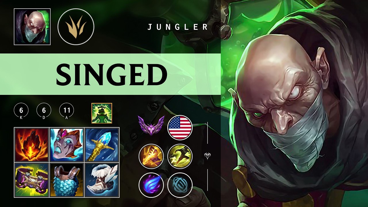 Singed Jungle vs Bel'Veth - NA Master Patch 26.05