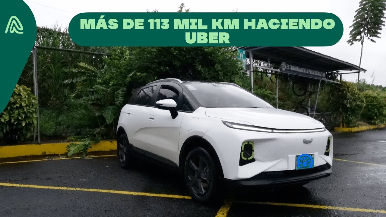 Geely Geometry E con 113,000 km en Uber | Experiencia real en Pérez Zeledón