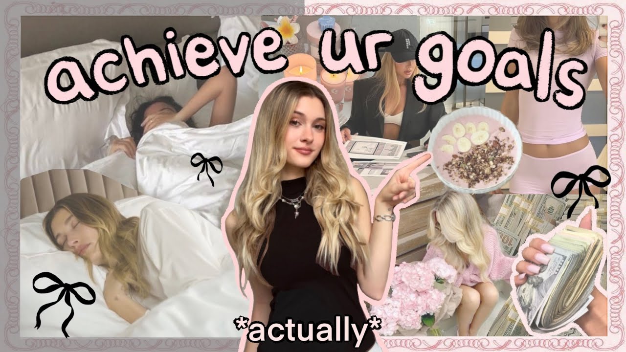 How to *actually* achieve your goals in 2025 ✧･ﾟ
