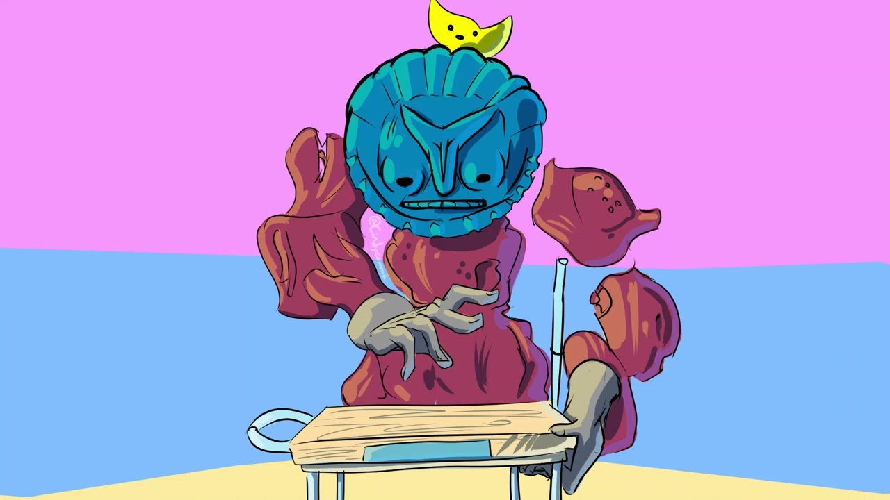 Gibby on the Theramin (Fancy Meat Computer Cover)