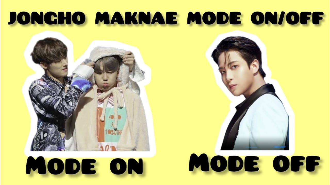 JONGHO MAKNAE MODE ON /OFF #jongho #ateez @babybearjongho