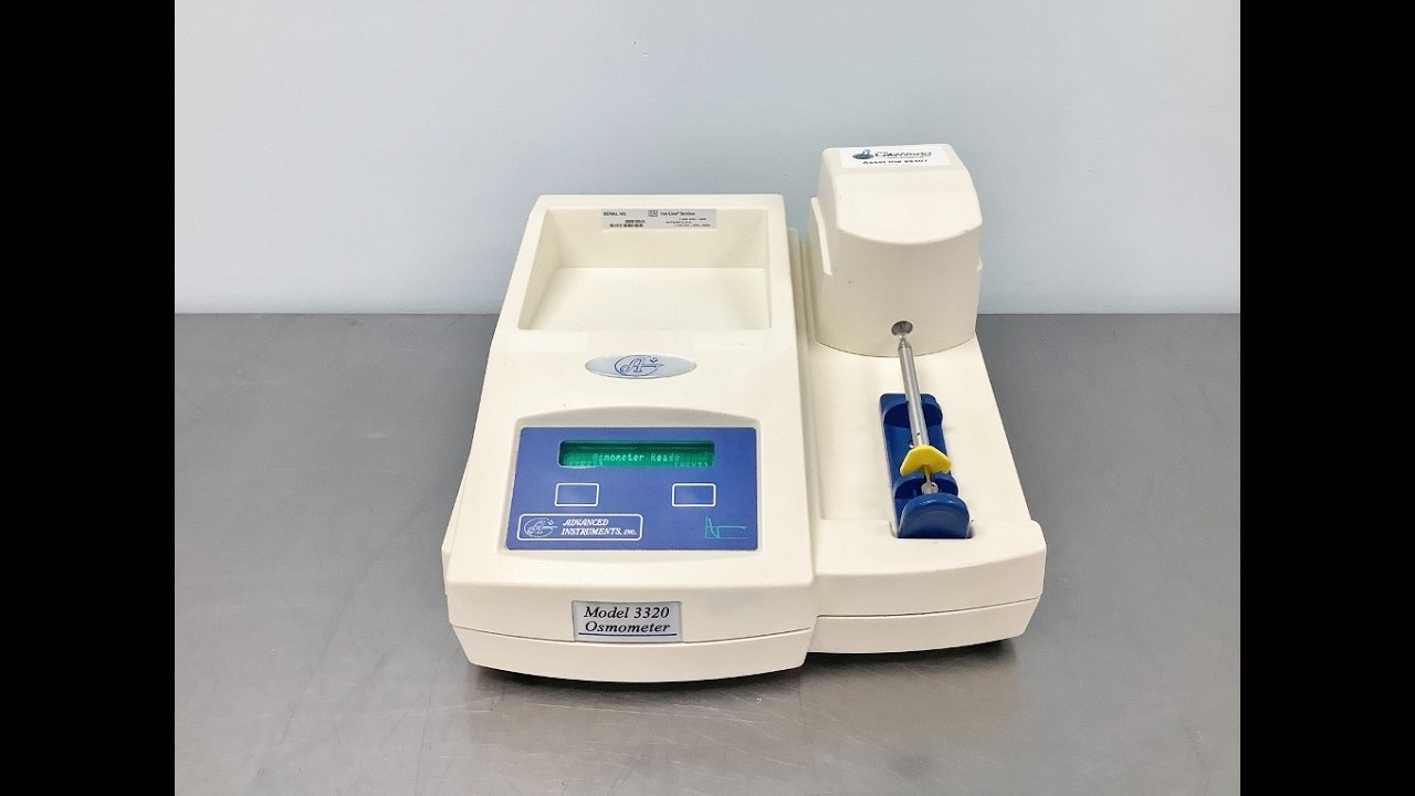 Advanced Instruments Model 3320 Micro Osmometer Video ID 28407
