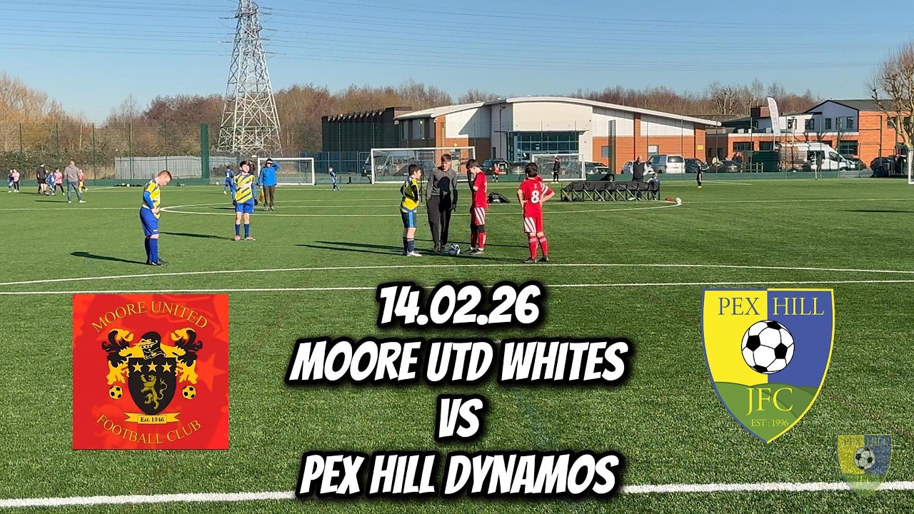 14.02.26 - Moore Utd Whites vs Pex Hill Dynamos