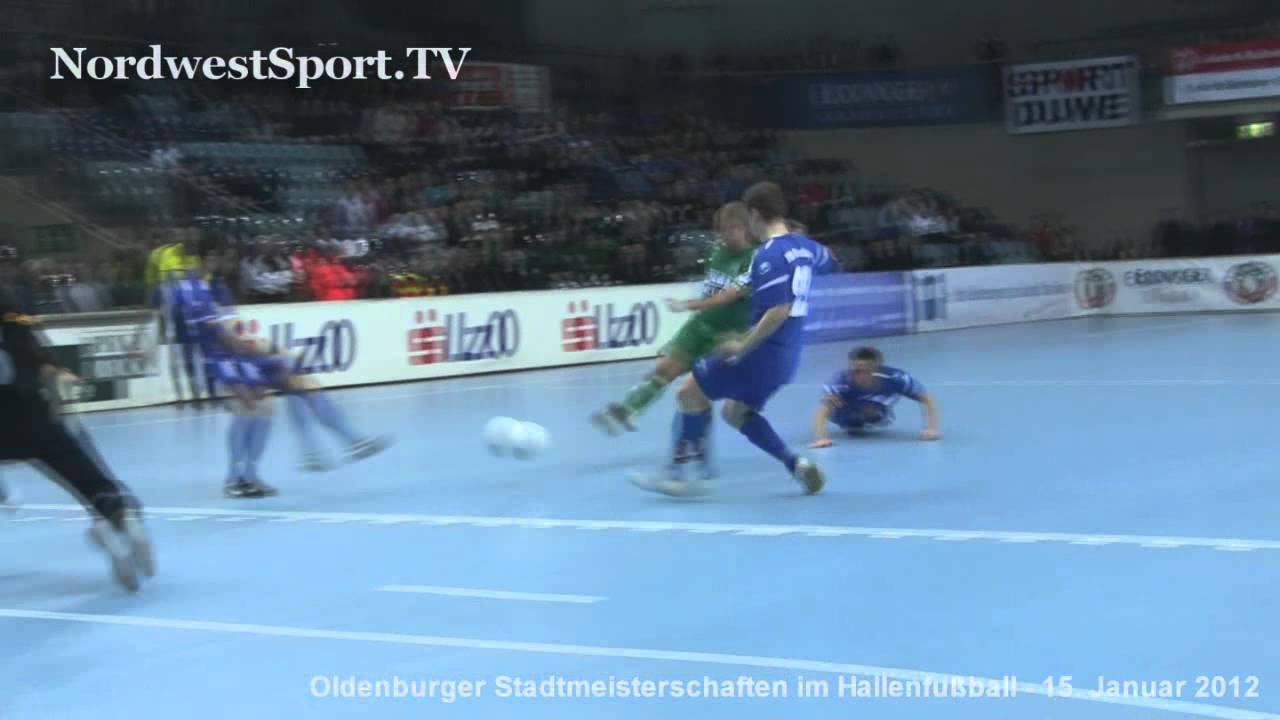 NORDWESTSPORT.TV: VfL Oldenburg - VfB Oldenburg 3:1 Finale Stadtmeisterschaften Hallenfussball 2012