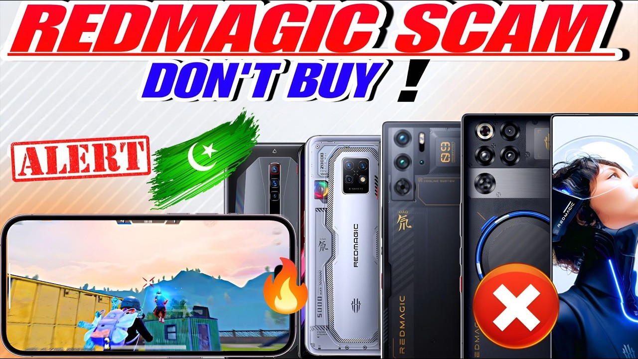 Redmagic Scam Alert 😱 | Watch this video before buying Redmagic phones in Pakistan.