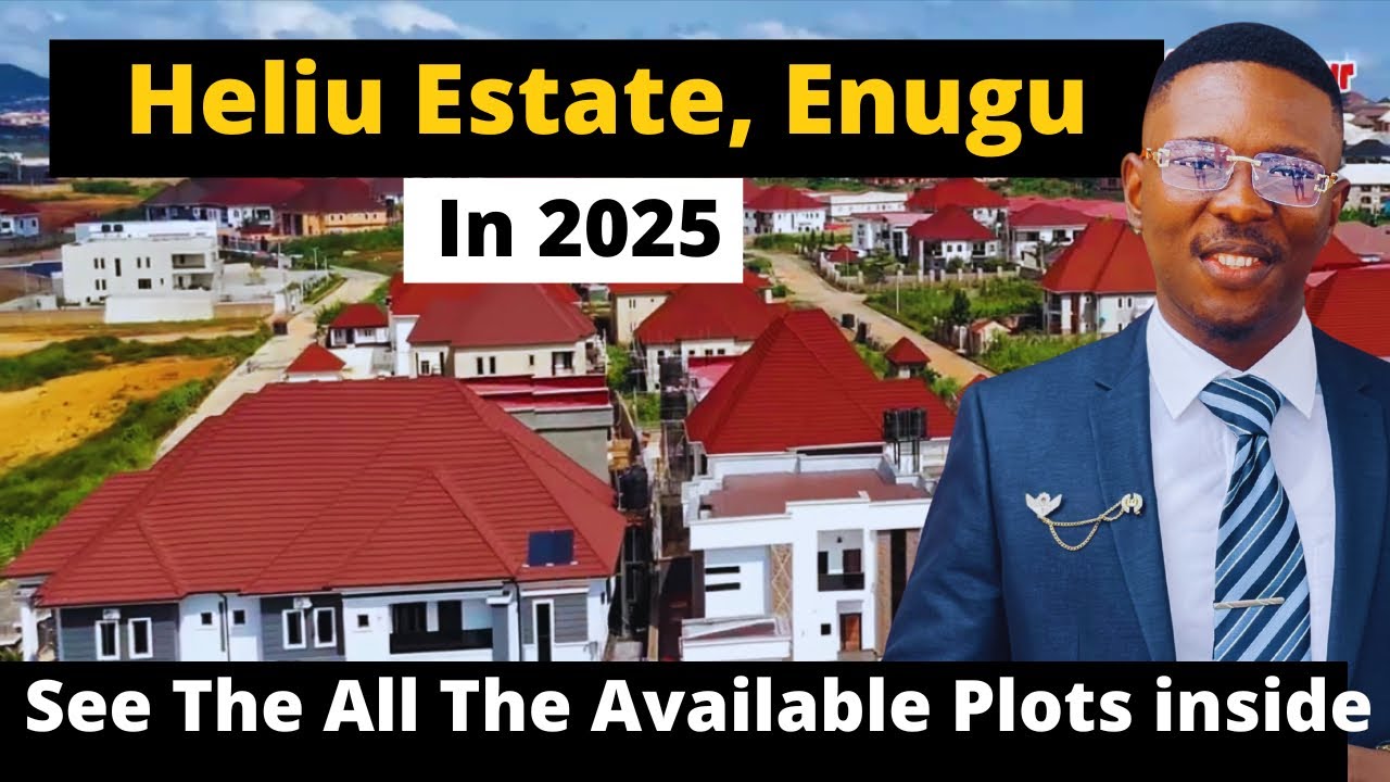 Ознакомьтесь с доступными участками в жилом комплексе Heliu Estate Enugu, расположенном напротив ...