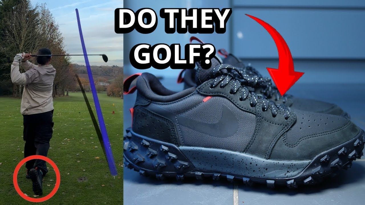 Кроссовки для гольфа Nike &mdash; это бомба для игры