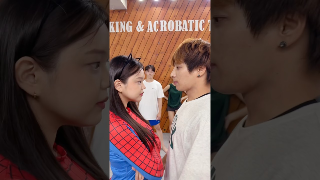 코앞에서 텀블링 할 수 있을까⁉️😱 Trust Challenge