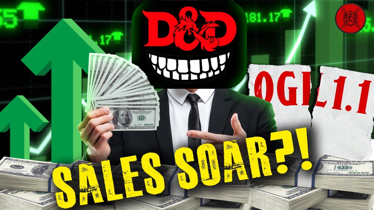D&D Sales SOAR Despite OGL/Creator Summit Backlash?! How Is That Possible ?