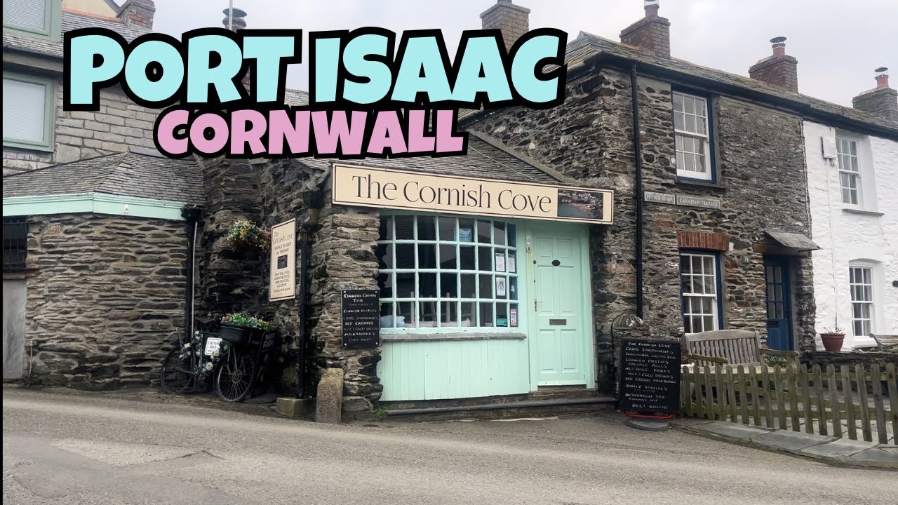 Port Isaac, Cornwall, England- We explore walking