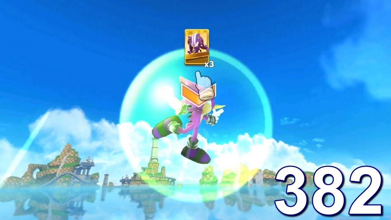 Sonic Dash - Trailer Gameplay FHD Part 382 - Espio (Android)