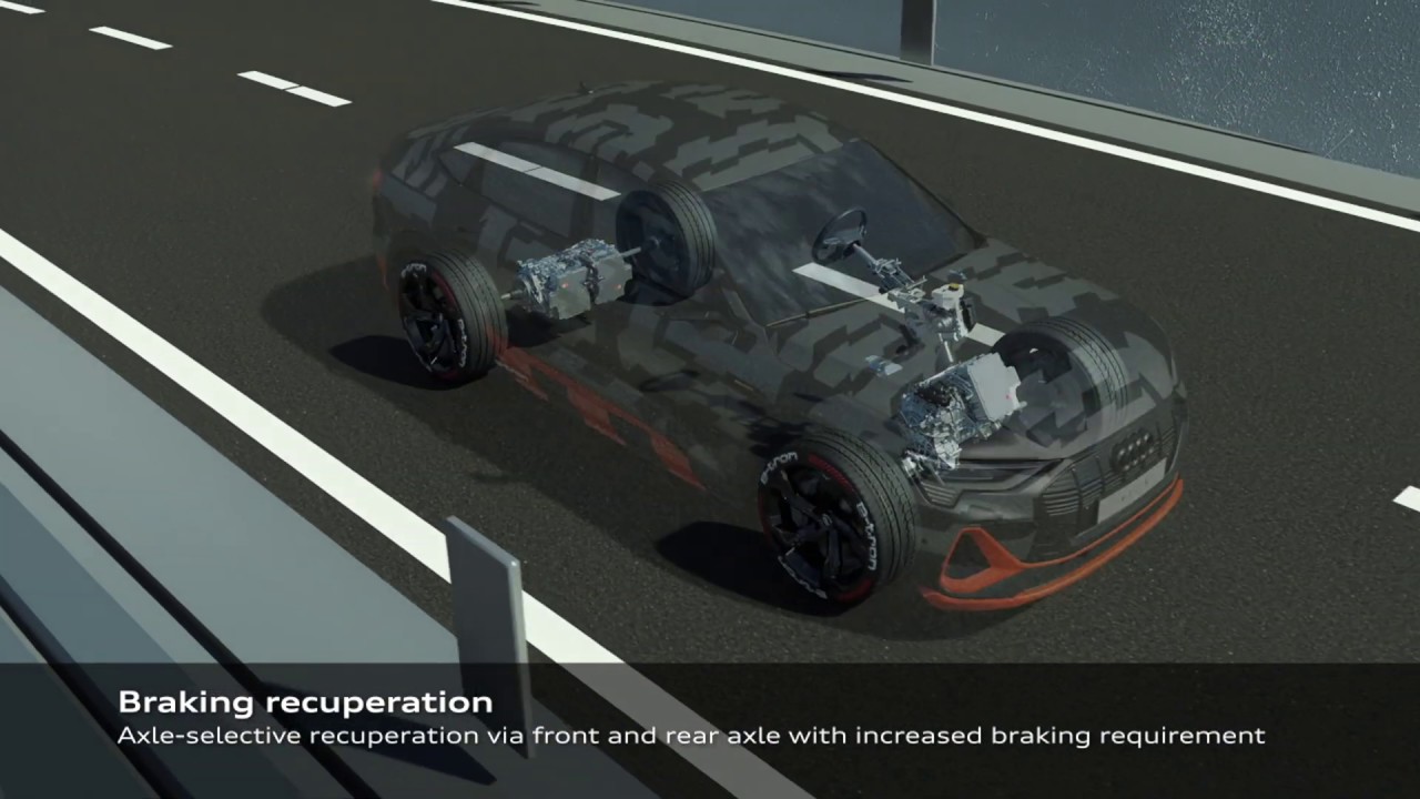 Audi e-tron S - Tri-Motor and Torque Vectoring