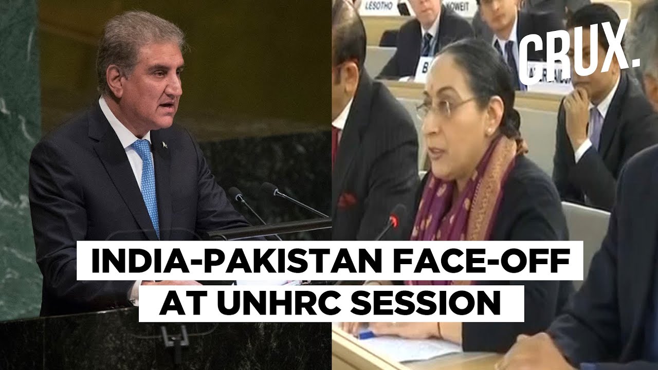 India, Pakistan War Of Words Over Kashmir At UNHRC Session In Geneva | CRUX