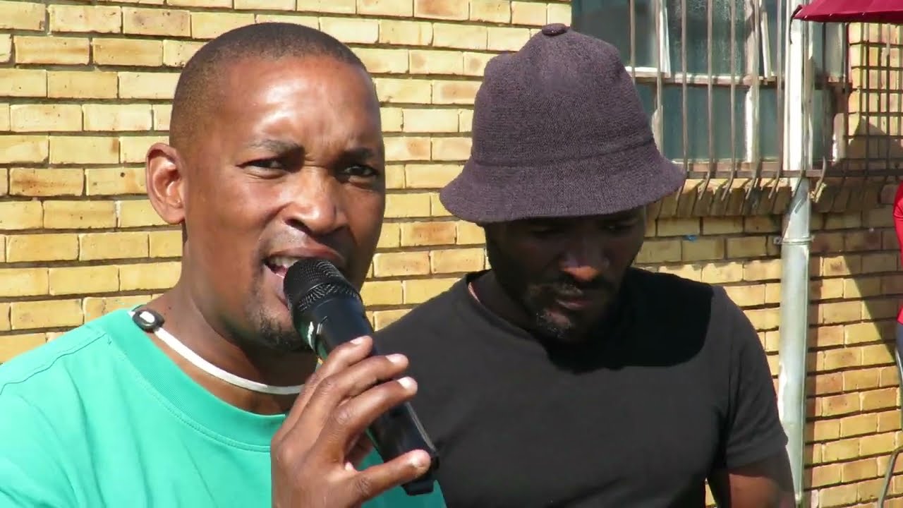 Thabo Mataboge our Tswana Soccer Commentator at Mashobane Games