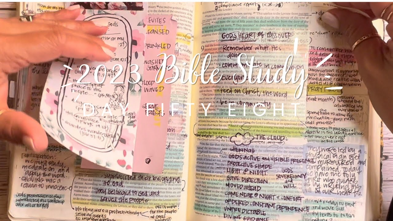 Day 58 Numbers 8-10 | Bible study for beginners | Study the Bible in One Year￼