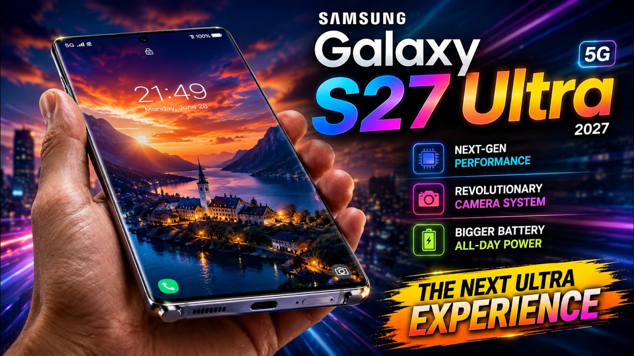Samsung Galaxy S27 Ultra - New Horizontal Camera & MASSIVE Battery!
