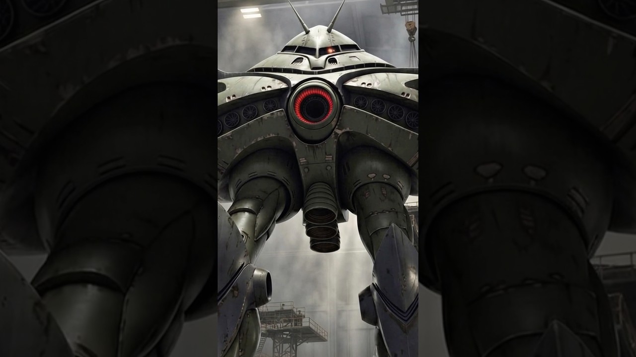 MA-08 「BIG-ZAM（ビグ・ザム）」 ジオン公国軍 モビルアーマー　オリジナル曲「鉄の大聖堂」　#gundam #music #gunpla #anime #short