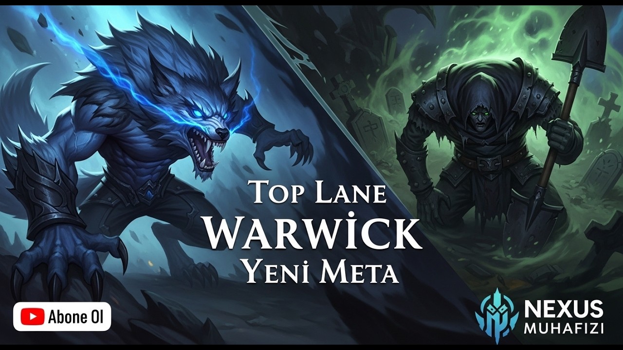 WARWICK Top Lane Yeni Meta mı?! 😱 Yorick’i TEK ATAKTA Ezdim!