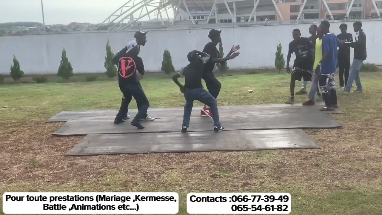 Battle danse 2k23 🇬🇦 Akanda city crew Vs la Matsanguine 💥🔥😱