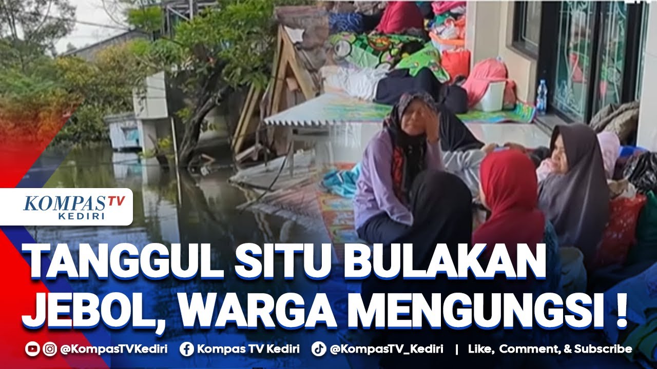 Tanggul Situ Bulakan Jebol, Banjir Rusak Parah Rumah Warga di Pinang Griya Tangerang