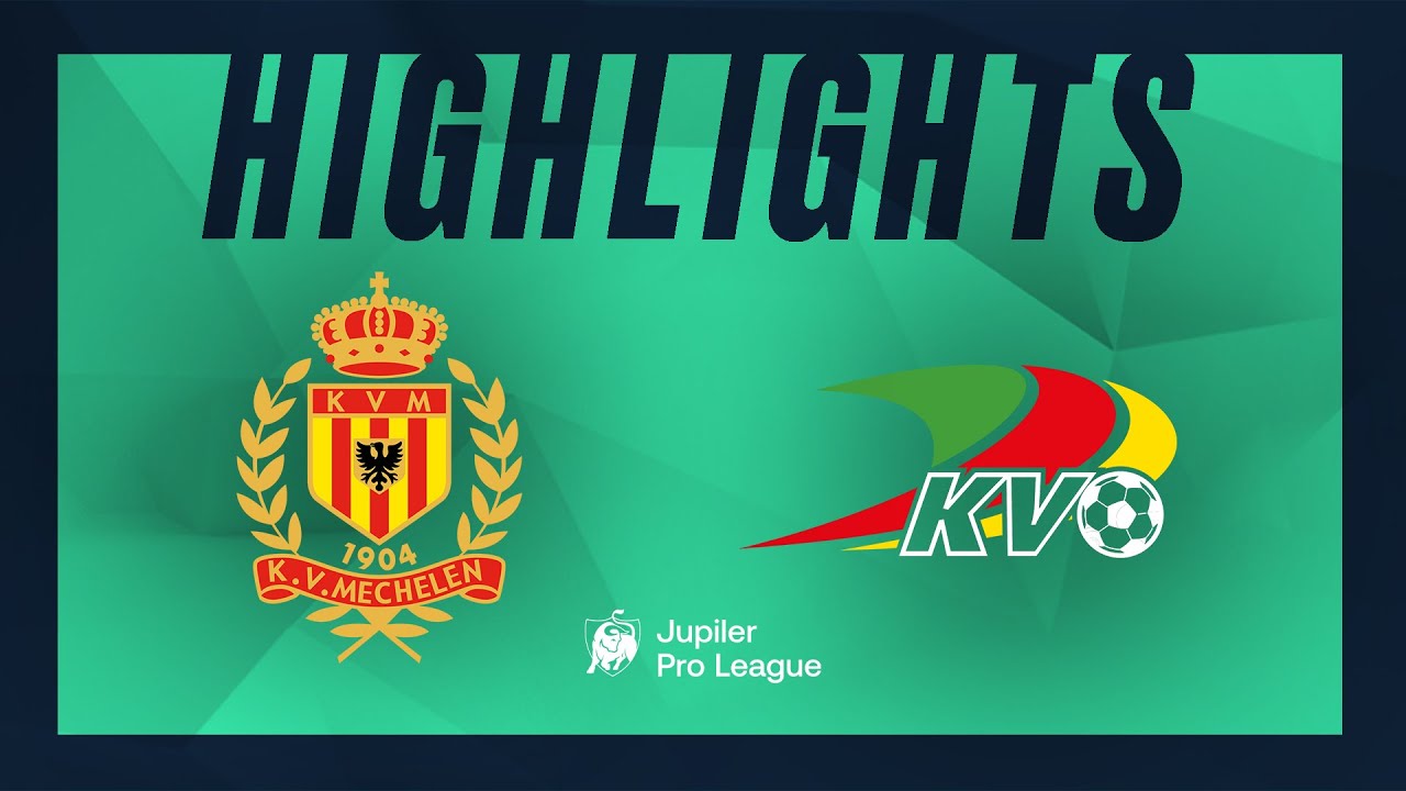 KV Mechelen - KV Oostende hoogtepunten