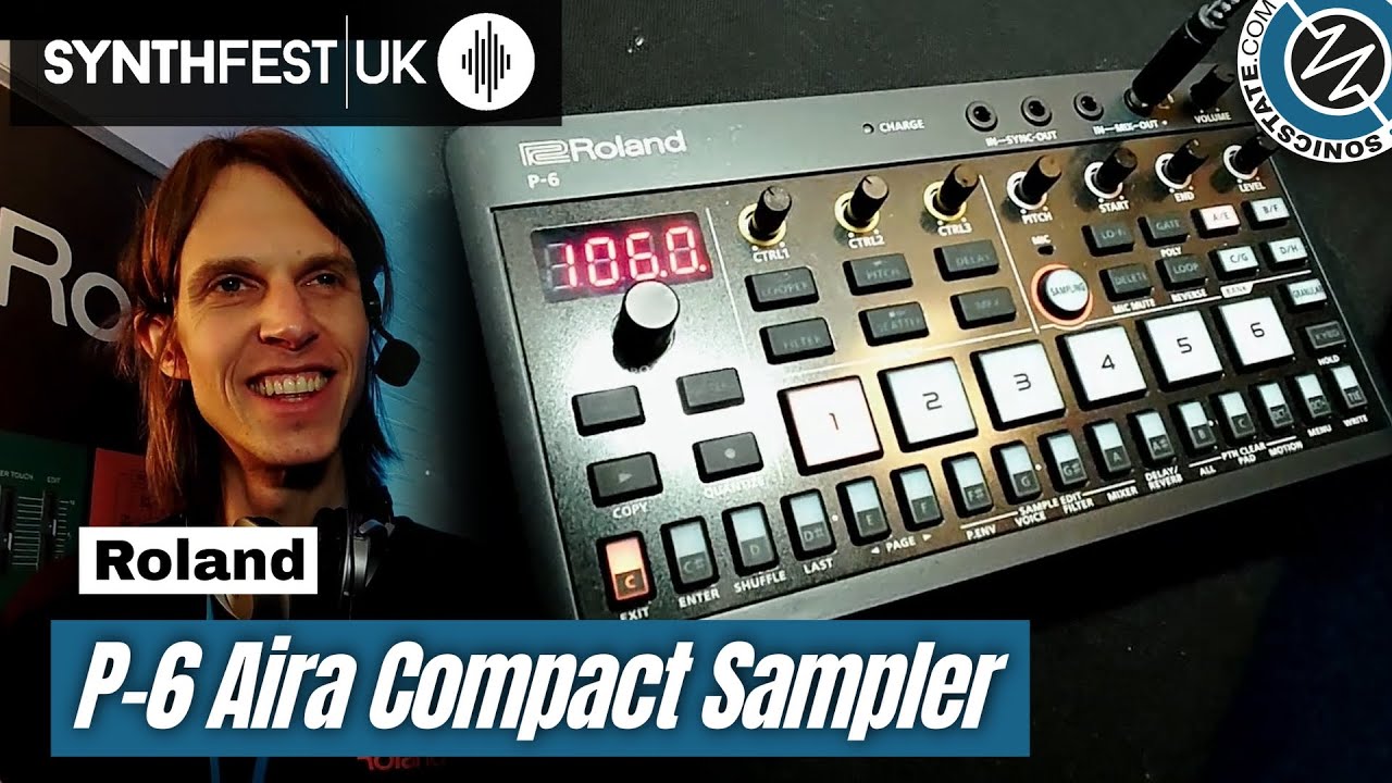 SynthfestUK 24: Roland P-6 Aira Compact Creative Sampler