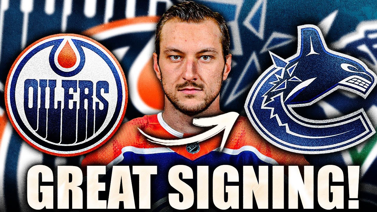 PATRIK ALLVIN CAN'T STOP GETTING BIG D: VANCOUVER CANUCKS SIGN VINCENT DESHARNAIS FROM OILERS
