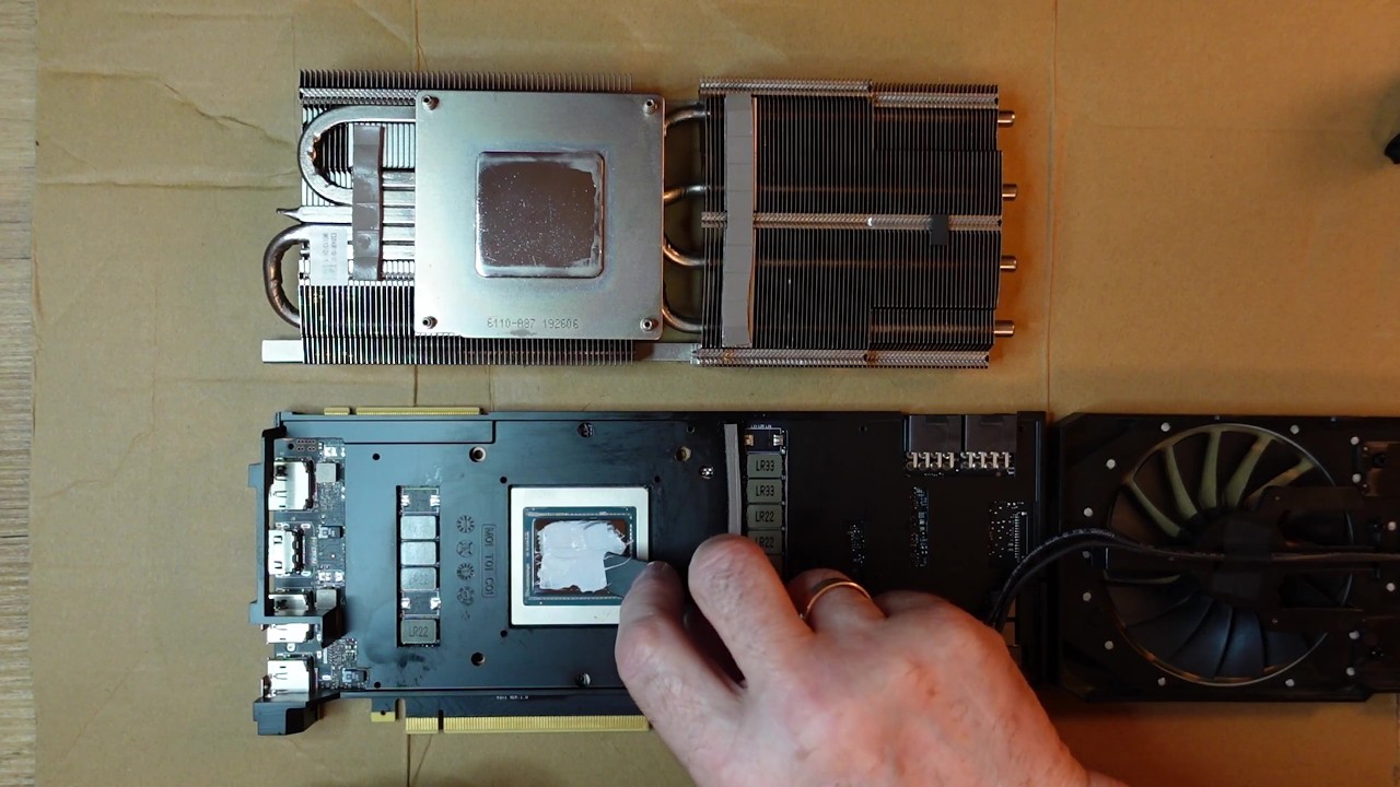 Чистка 7-летней видеокарты RTX 2080Ti