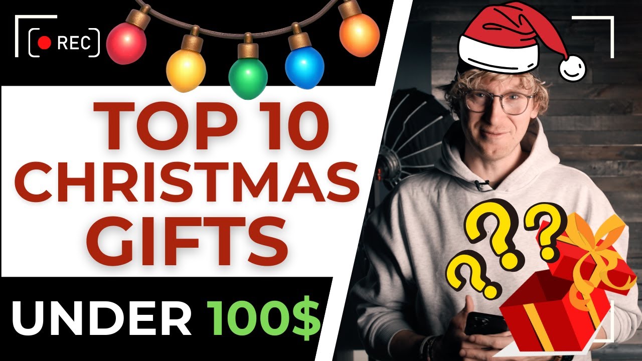 10 Gifts Every Videographer/Photographer Actually Wants (Under $100!) 🎥✨