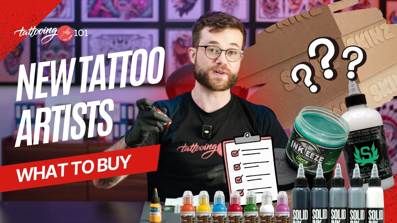 Best&nbsp;Tattoo Equipment&nbsp;- Answering YOUR tattoo&nbsp;supply FAQs | For Beginner Artists Who Want to Go Pro