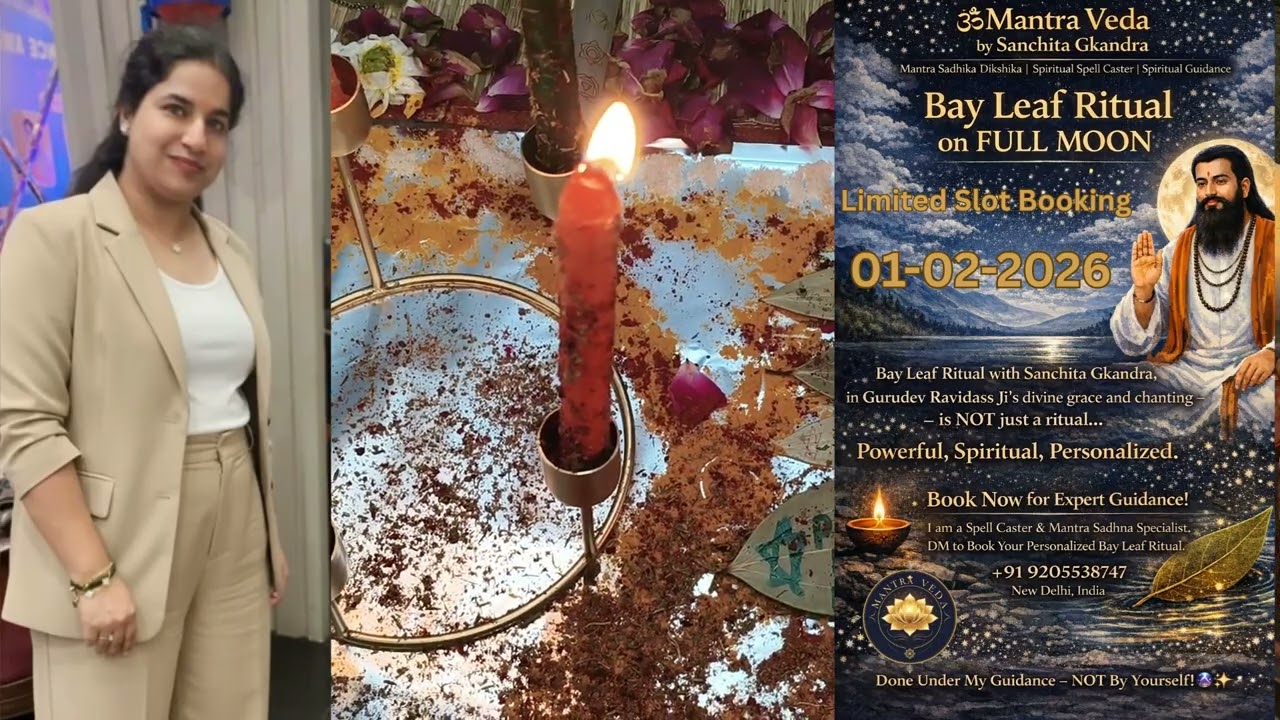 Full Moon Bay Leaf Ritual Completed | Magh Purnima Special Manifestation |